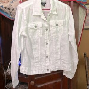 Jones New York, 100% linen jacket